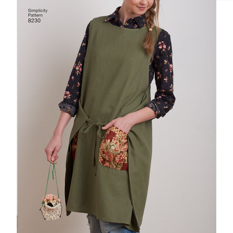 سيمبليسيتي فستان Simplicity 8230 للسيدات ذو وجهين، نمط الخياطة، مقاسين XS-XL - Image 4